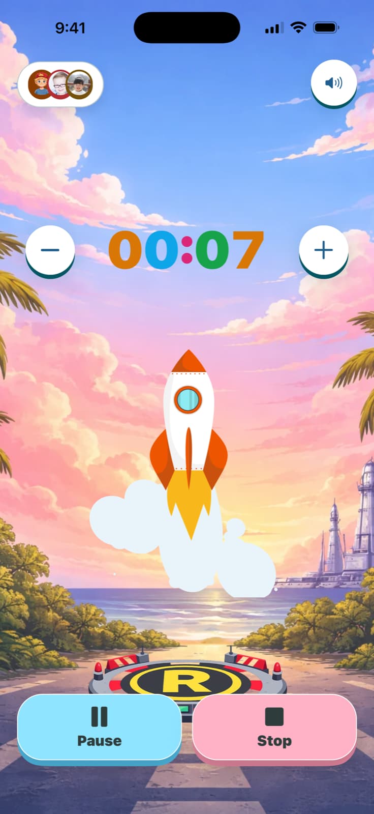 TickTod visual countdown timer